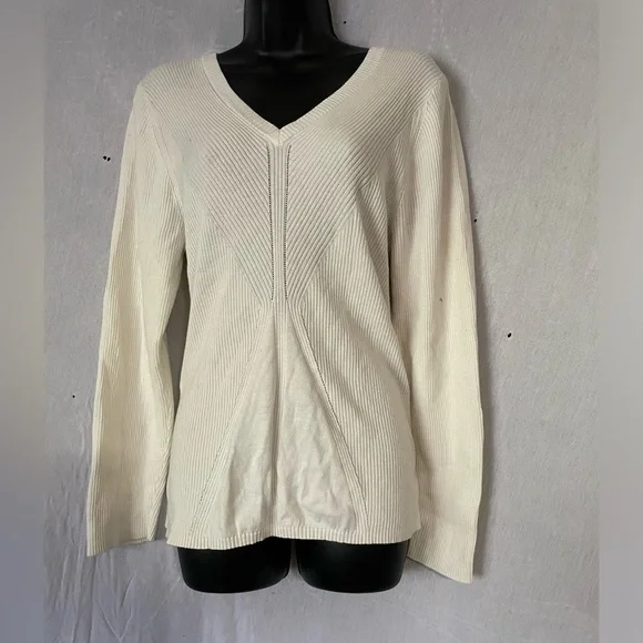 DKNY v-neck sweater - Picture 1 of 3